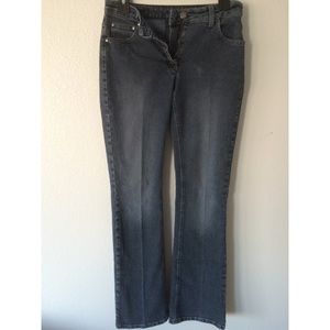 Elie Tahari  Straight Leg Grey Wash Jeans Size 4